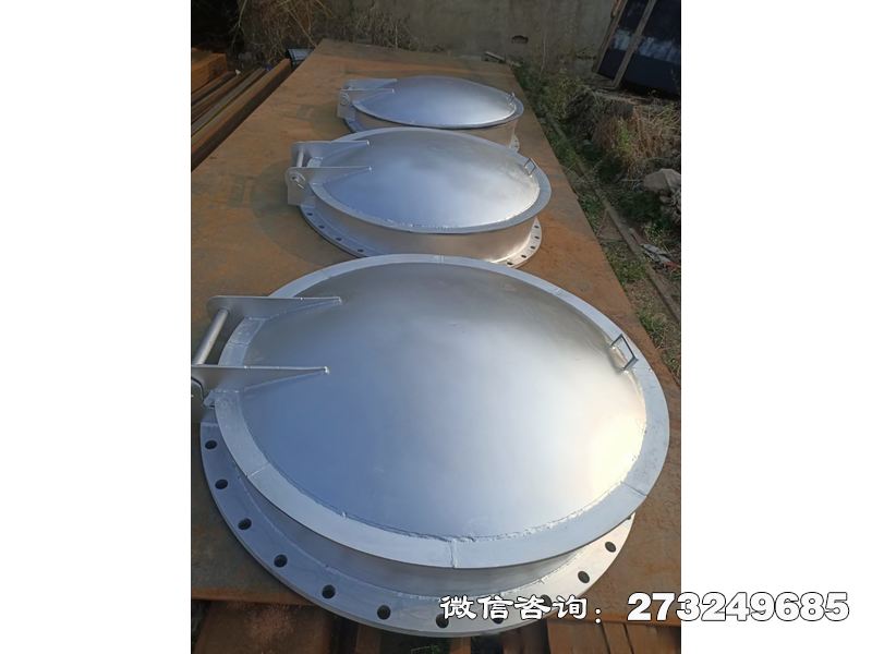 汉南不锈钢法兰拍门