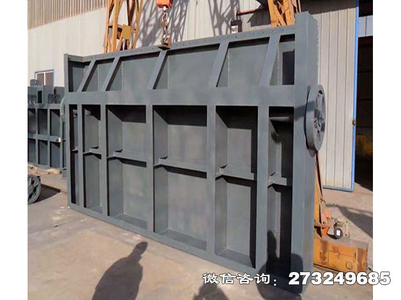 肥西县泵站钢制排涝闸门