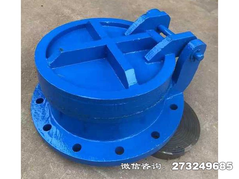 丹巴县铸铁圆型截污拍门